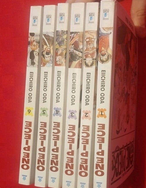 Star Comics One Piece Manga Volumi 1-6 Italiano  ITA- Eiichiro Oda