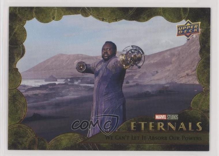 2023 Marvel Eternals Gold 16/99 Phastos Non Possiamo Lasciarlo Assorbire I Nostri Poteri l6g
