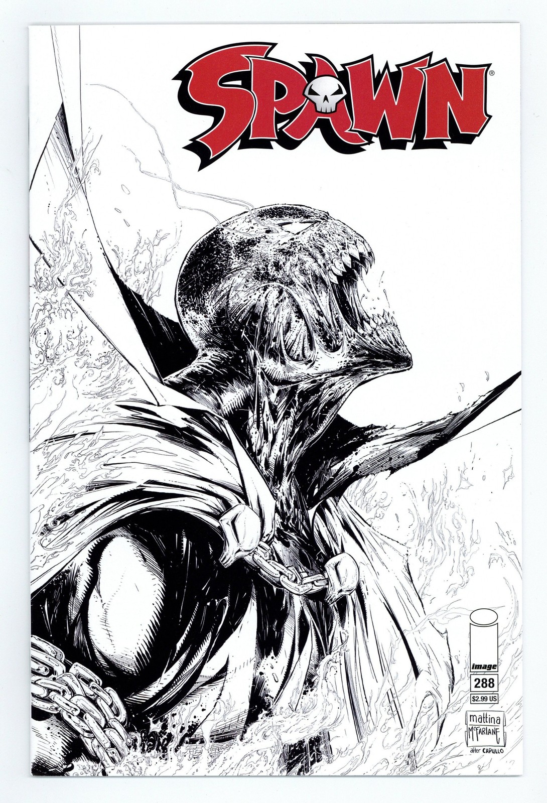 Spawn #288C variante McFarlane quasi nuovo 9.4 2018