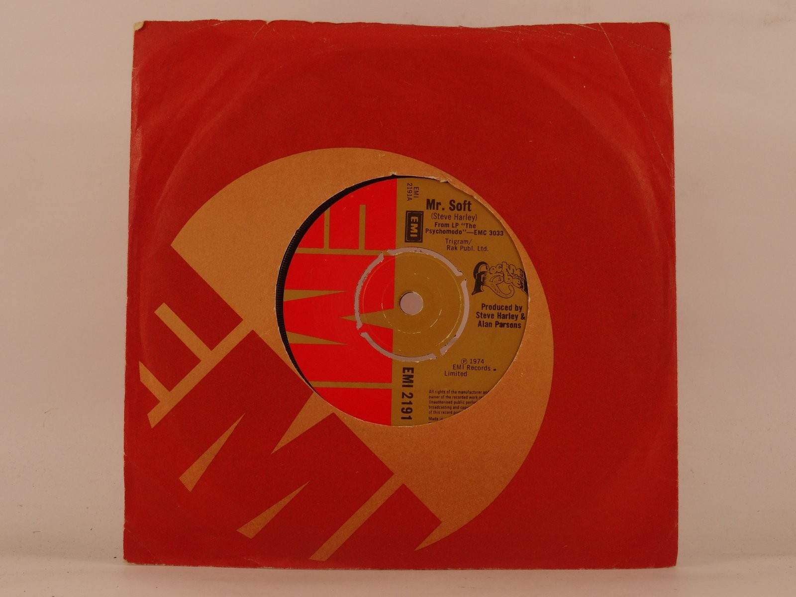 COCKNEY REBEL MR SOFT (137) 7" EMI