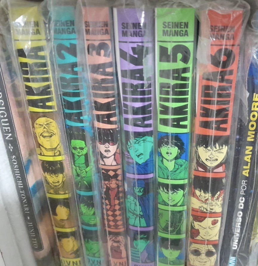 LOTTO 1-6 LIBRI MANGA AKIRA OVNI PRESS SPAGNOLI LEGGI UNA VOLTA. Manga en español