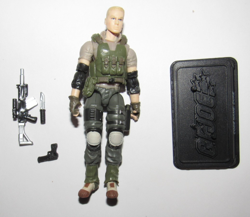 GI Joe 3.75 figure 25th Anniversary Duke Resolute v30 complete excellent