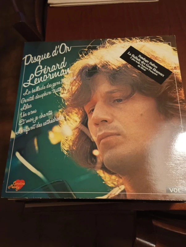 LP 33 Giri "Disque D'Or" di Gérard Lenorman