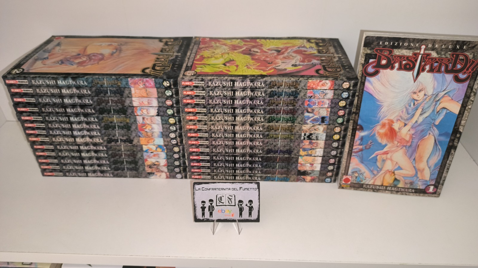 BASTARD! DELUXE SEQUENZA COMPLETA 1/27 PLANET MANGA