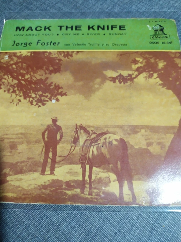 Jorge Foster con Valentín Trujillo - Odéon (EP Vinilo)