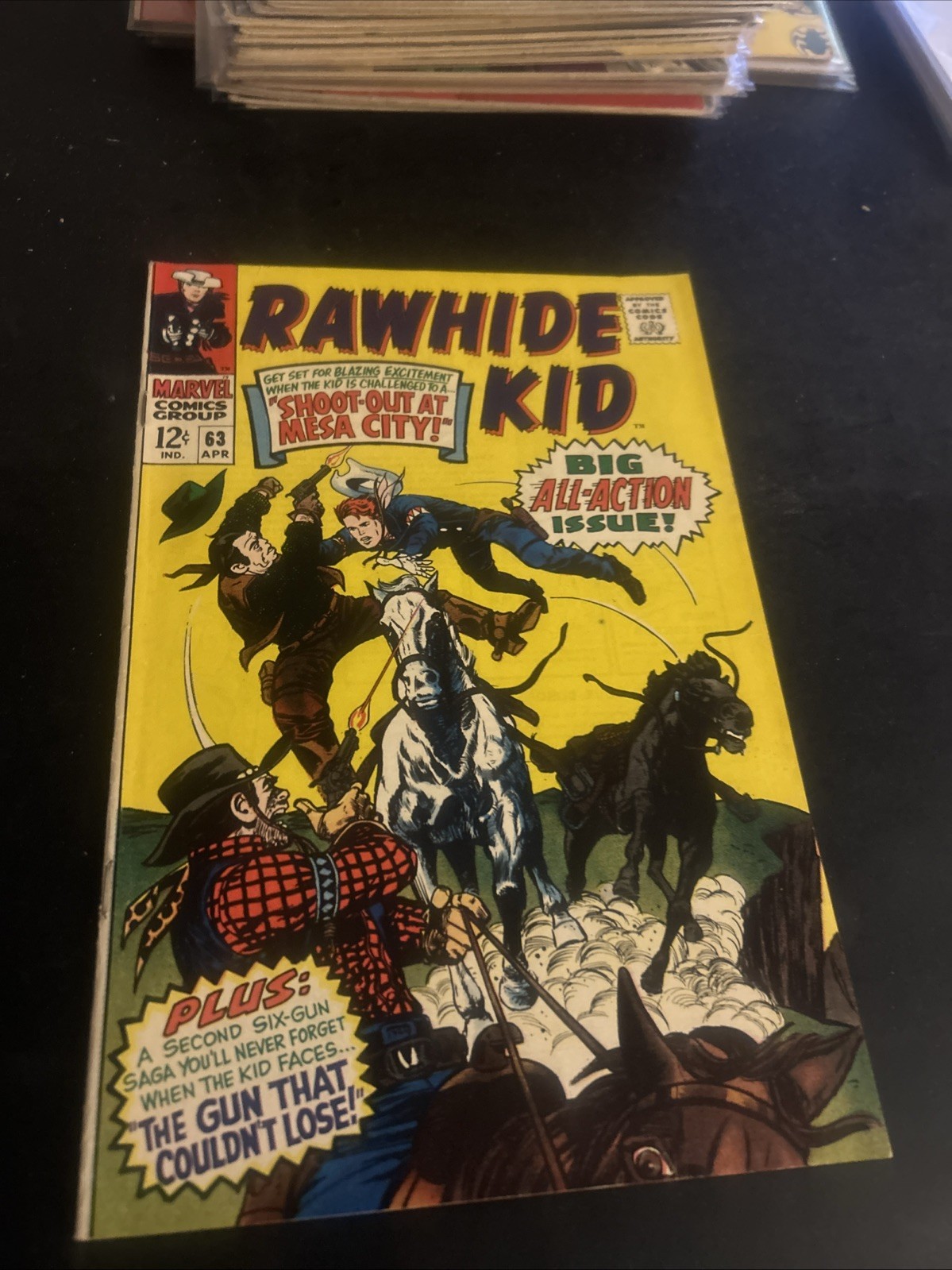 Rawhide Kid #63  Marvel Comics April 1967 Silver Age Jack Kirby Art VF/NM