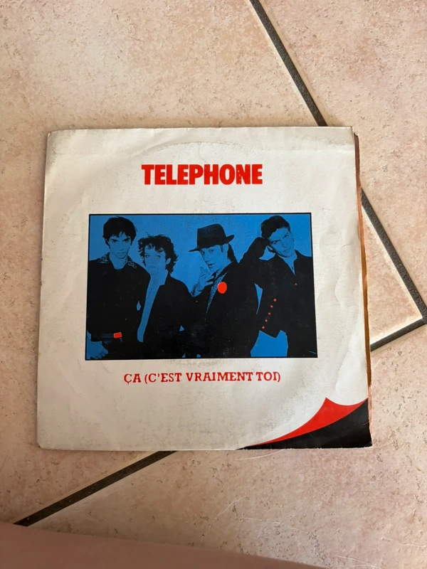 Vinyle téléphone