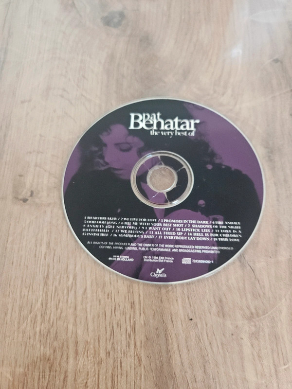 Cd pat benatar