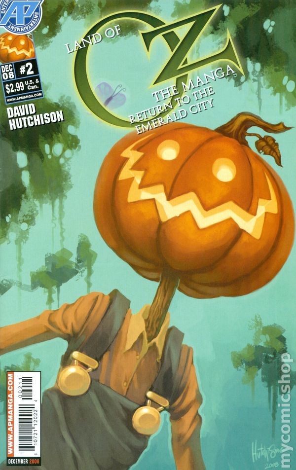 Land of Oz Il Manga Ritorno alla Città di Smeraldo #2 VF 2008 Immagine Stock
