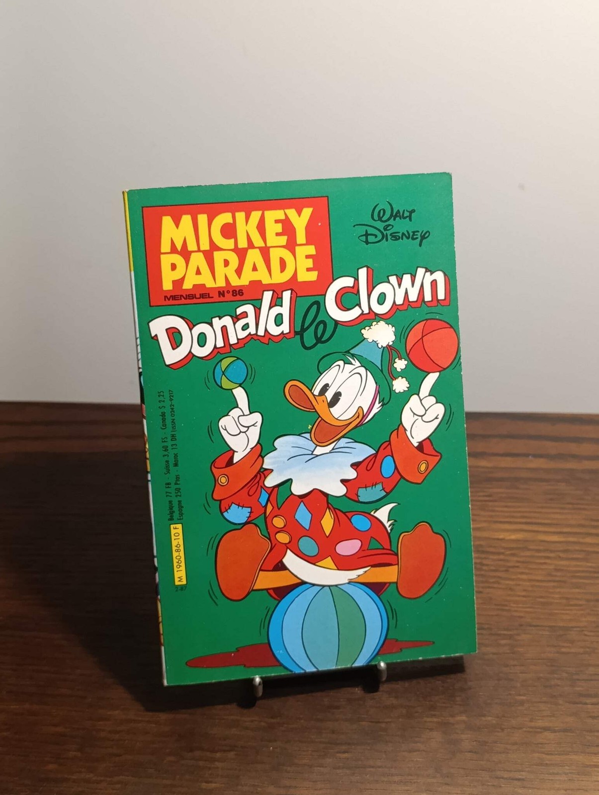 Mickey Parade n°86 – Donald le clown – BD petit format