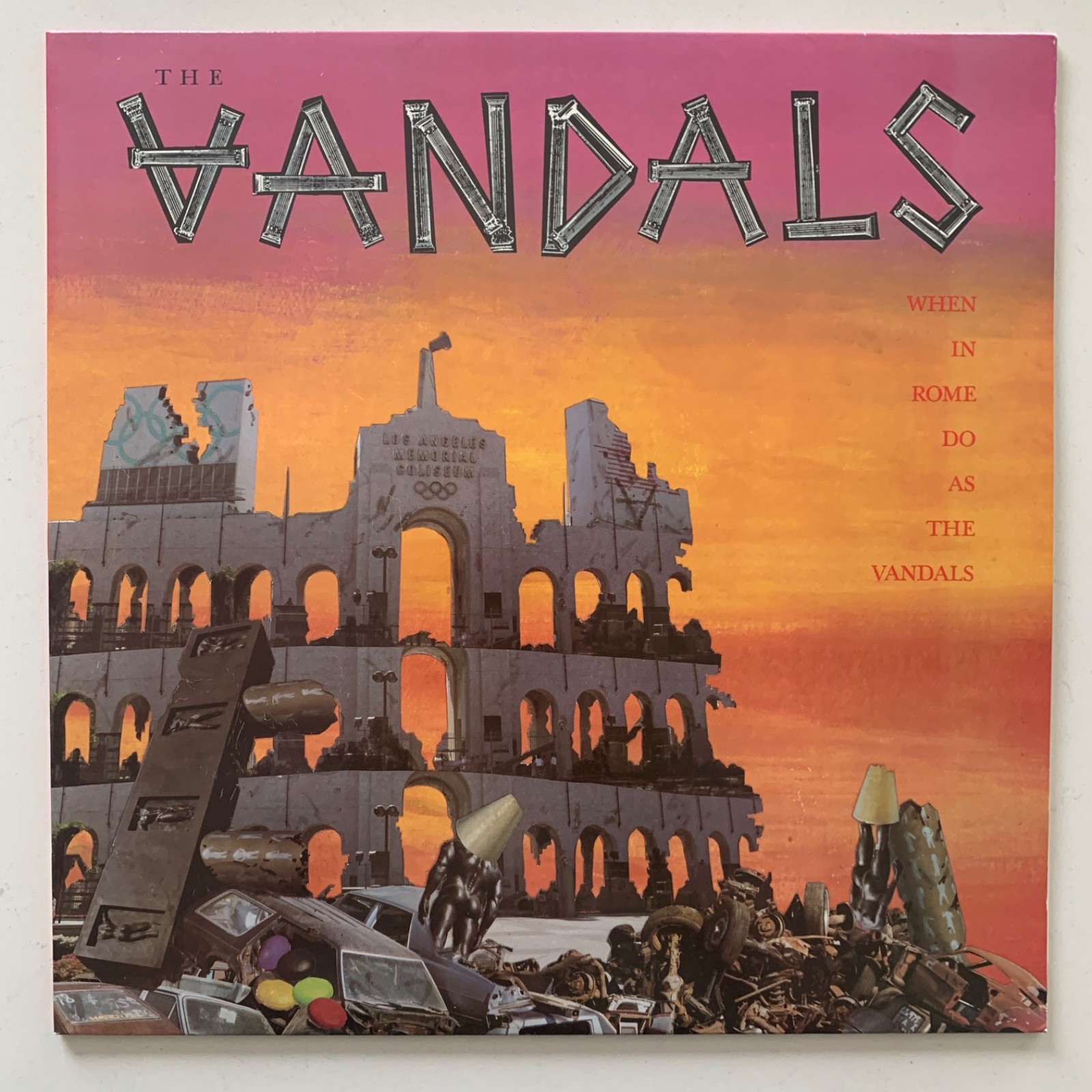 The Vandals – When In Rome Do As The Vandals - 1985 Vinyl LP - Near Mint (NM/NM)