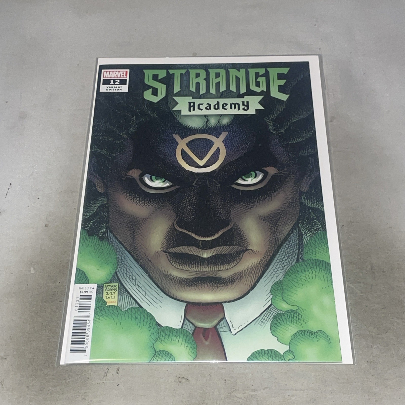 Strange Academy #12 (Marvel Comics ottobre 2021) variante personaggio Art Adams
