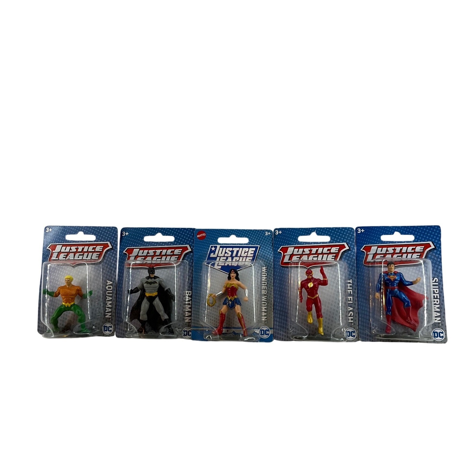 Mattel Justice League Action Figure Bambini Sistema operativo Multicolore Nuovo Confezione da 5 Mini Eroi