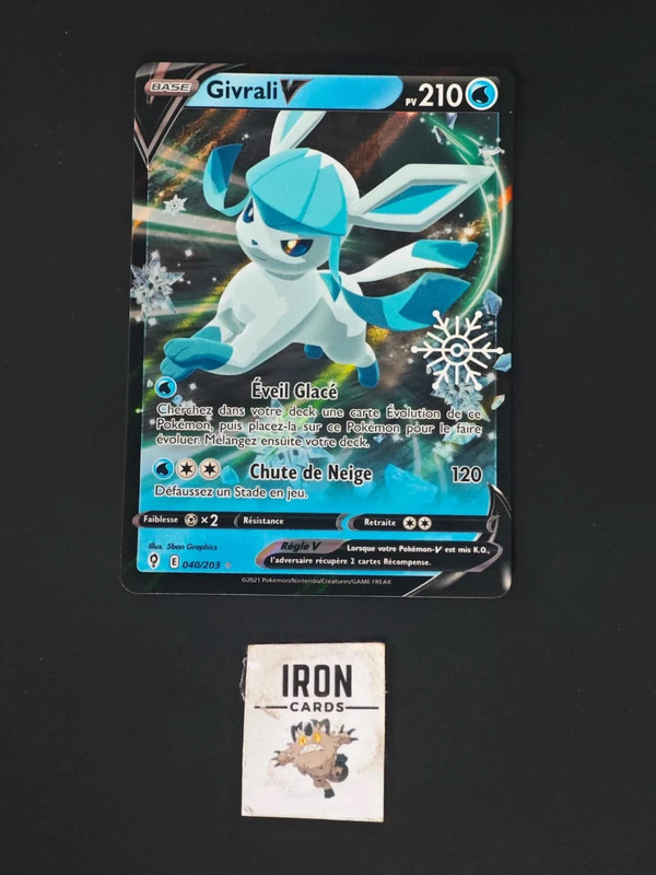 Carte Pokémon Givrali V 040/203