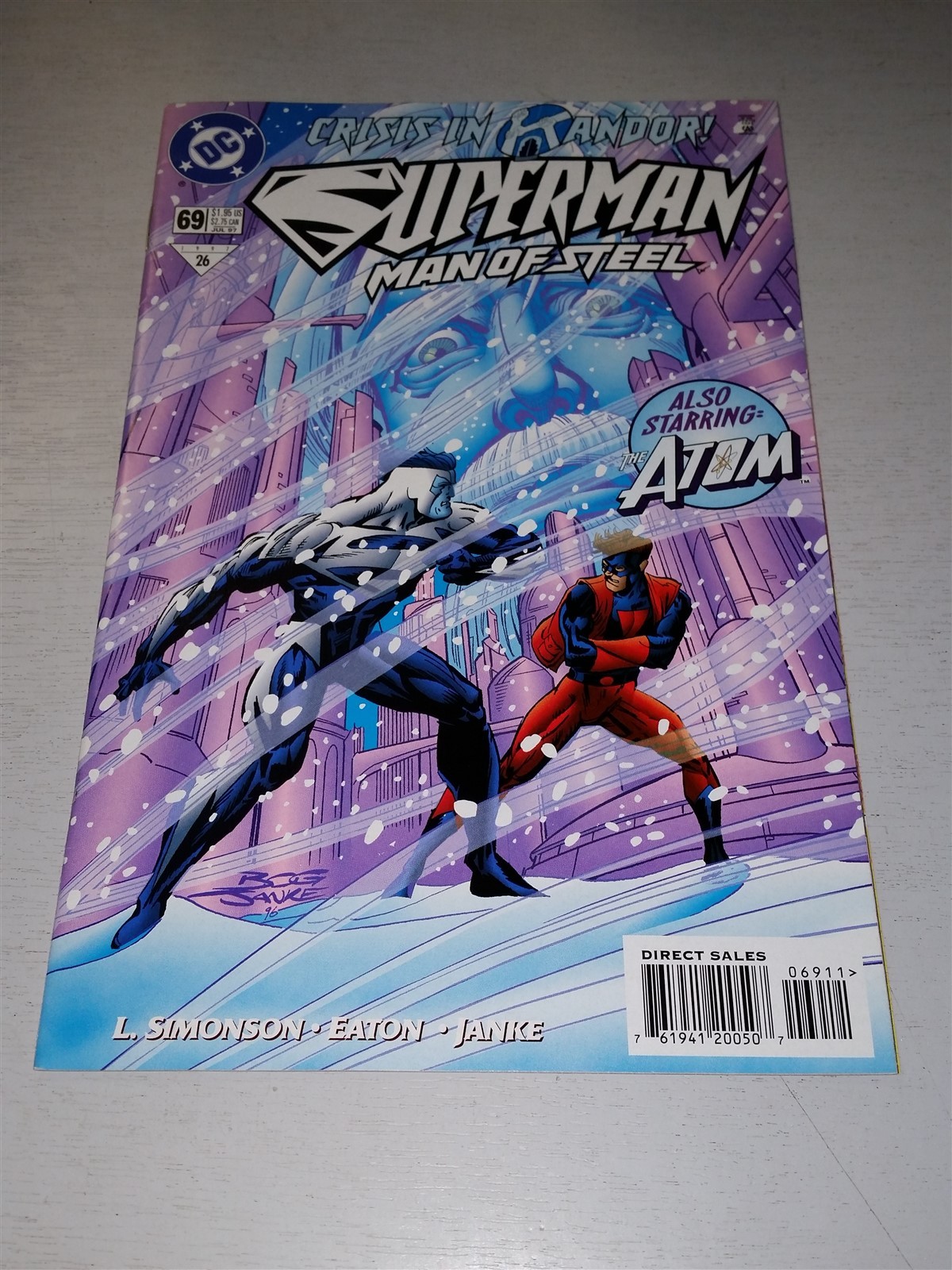 SUPERMAN MAN OF STEEL #69 VF (8.0 OR BETTER) JULY 1997 DC COMICS