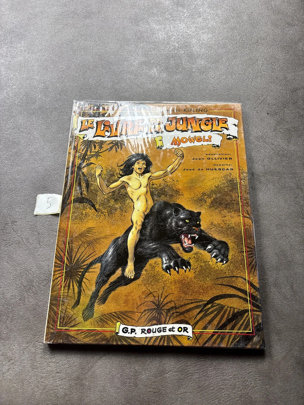 Bande dessinée le livre de la jungle