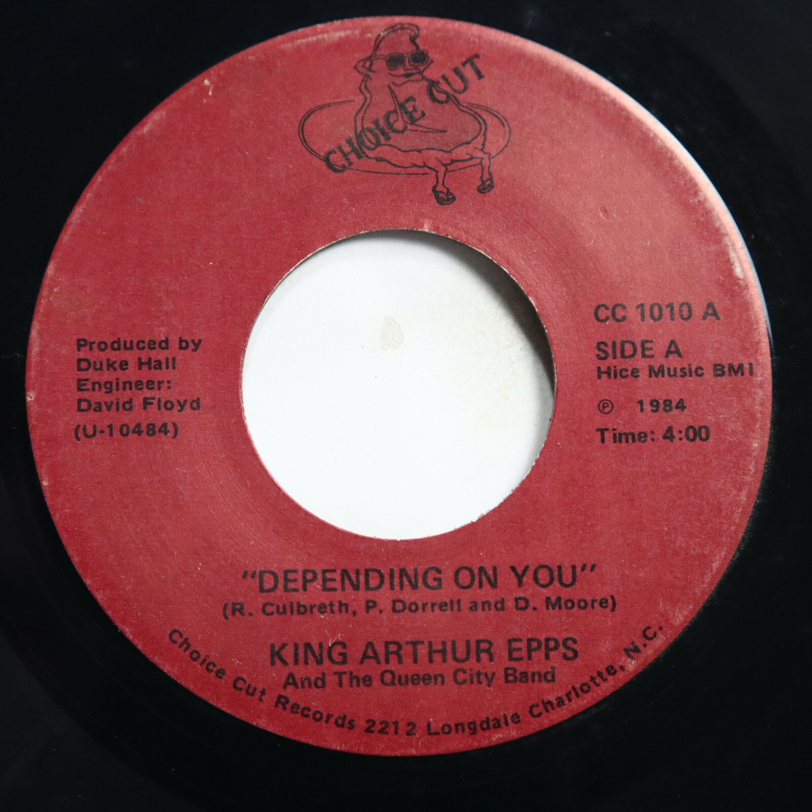 KING ARTHUR EPPS - DEPENDING ON YOU/ I ONLY HAVE EYES FOR YOU - SOUL 45