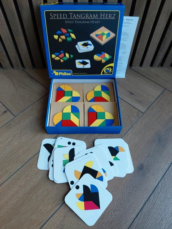 Speed Tangram Herz van Philos, ontworpen door Torsten Marold
