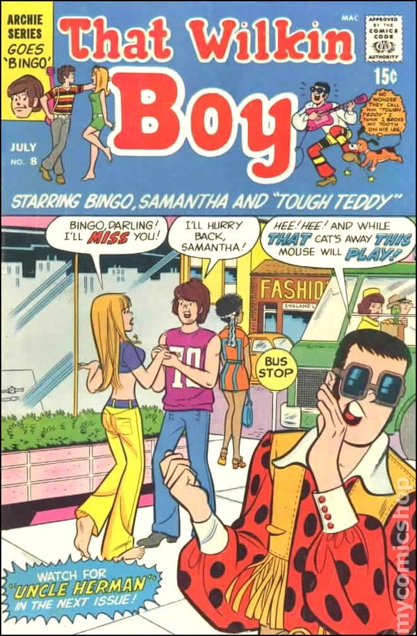 That Wilkin Boy #8 VG 1970 immagine stock basso grado