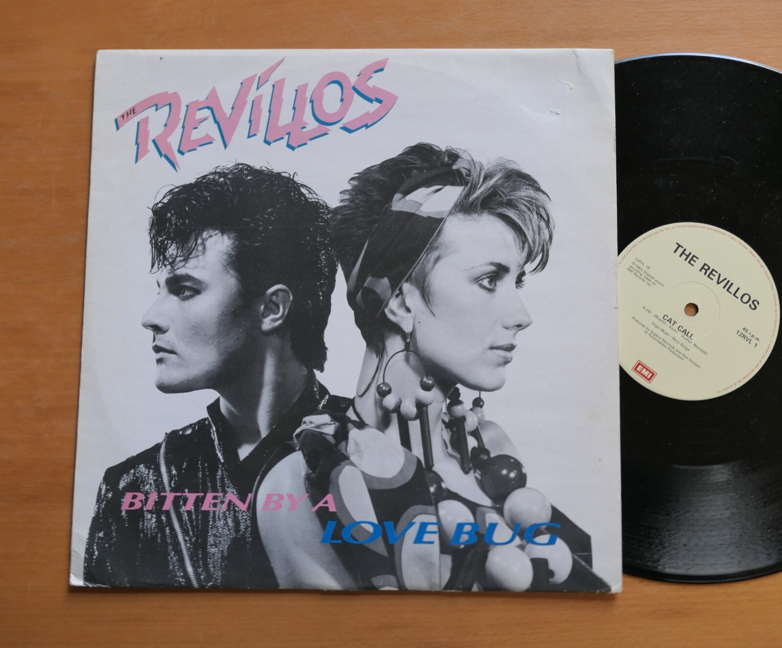 The Revillos Bitten By A Love Bug 1983 12" Single 12-RVL 1 Vinyl