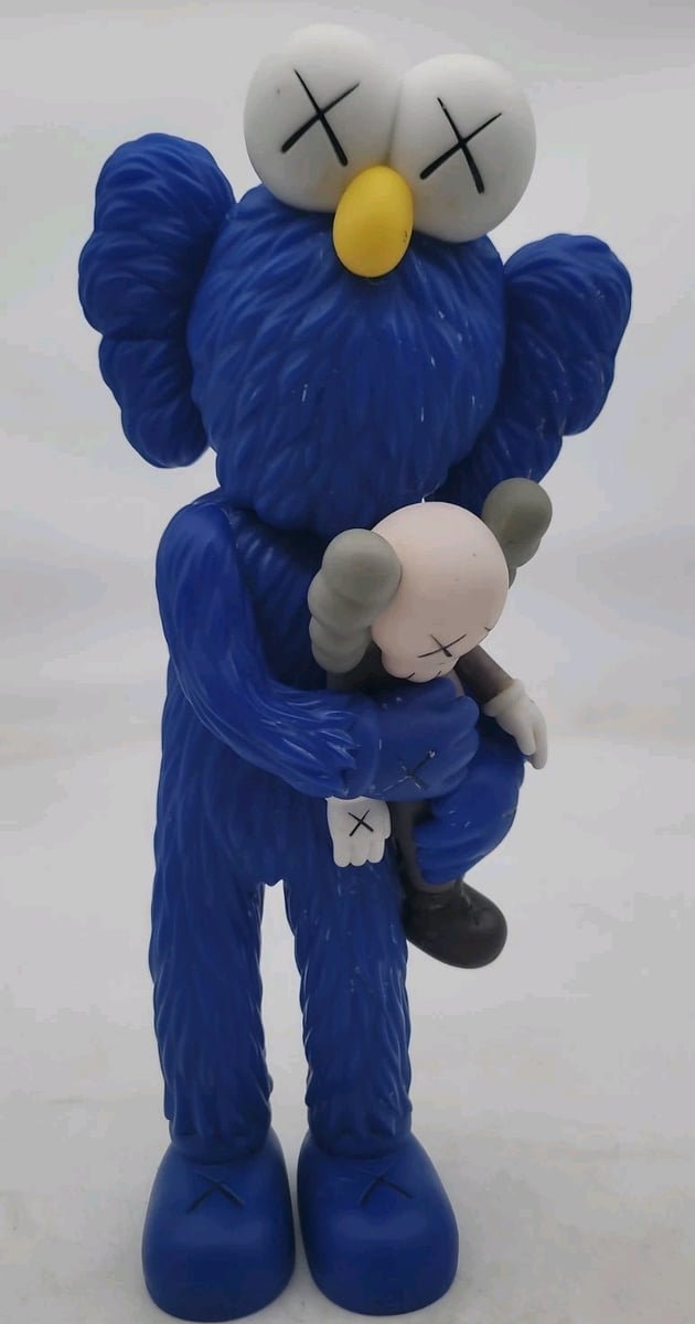 KAWS TAKE Open Edition Vinyl Figure Companion - Blue - 100% Authentic