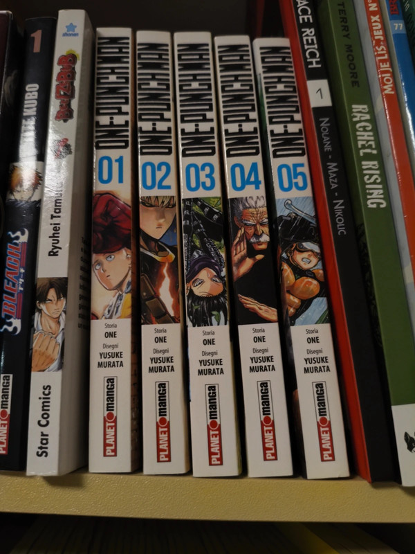 One-punch man, primi 5 volumi