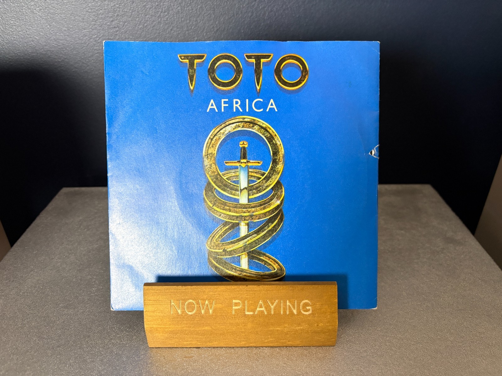 Toto Africa (UK 1982 7" Vinyl Picture Sleeve) Ex/VG
