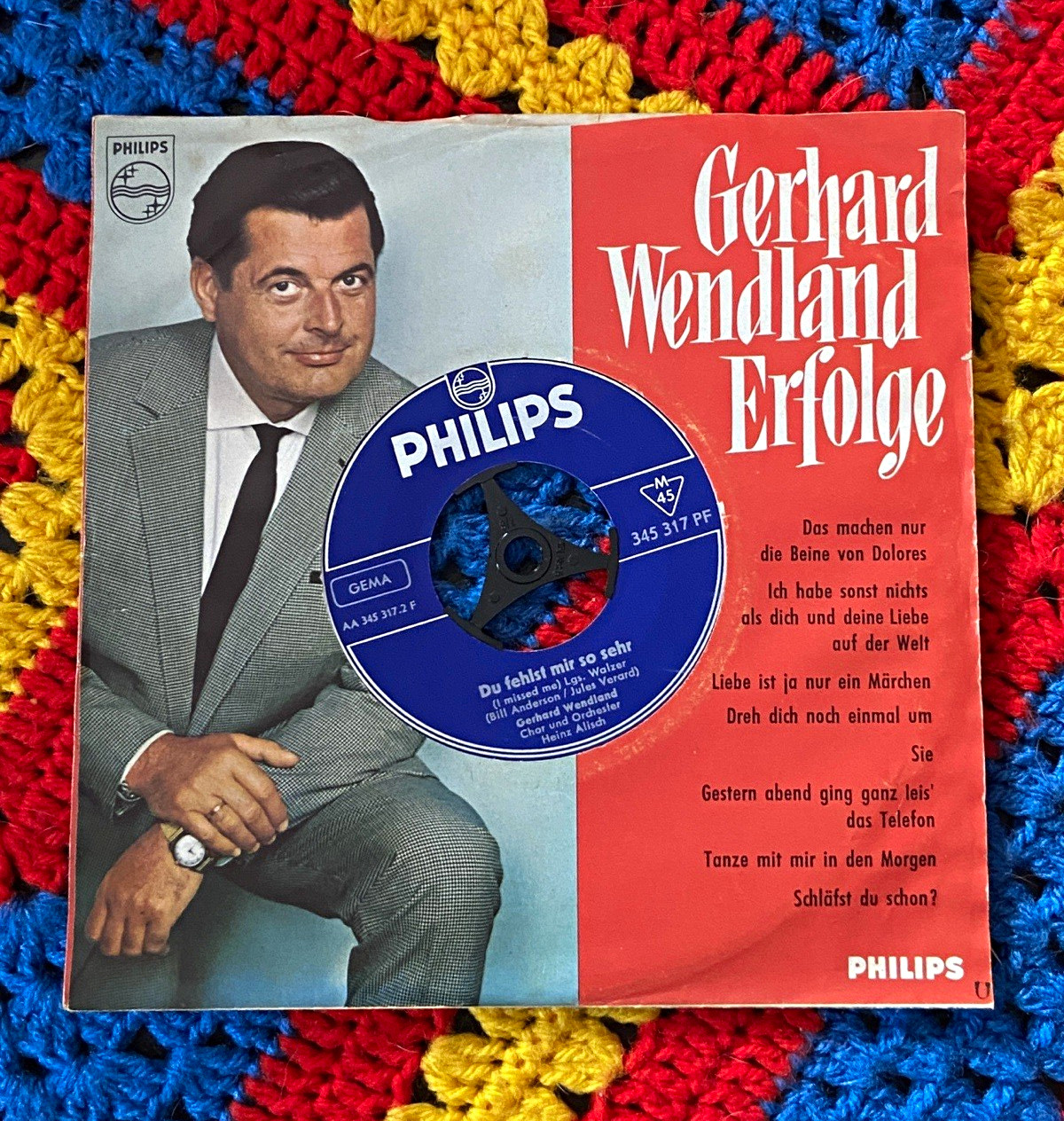 Philips Gerhard Wendland Tanze mit mir in den Morgen 7" Vinyl 45