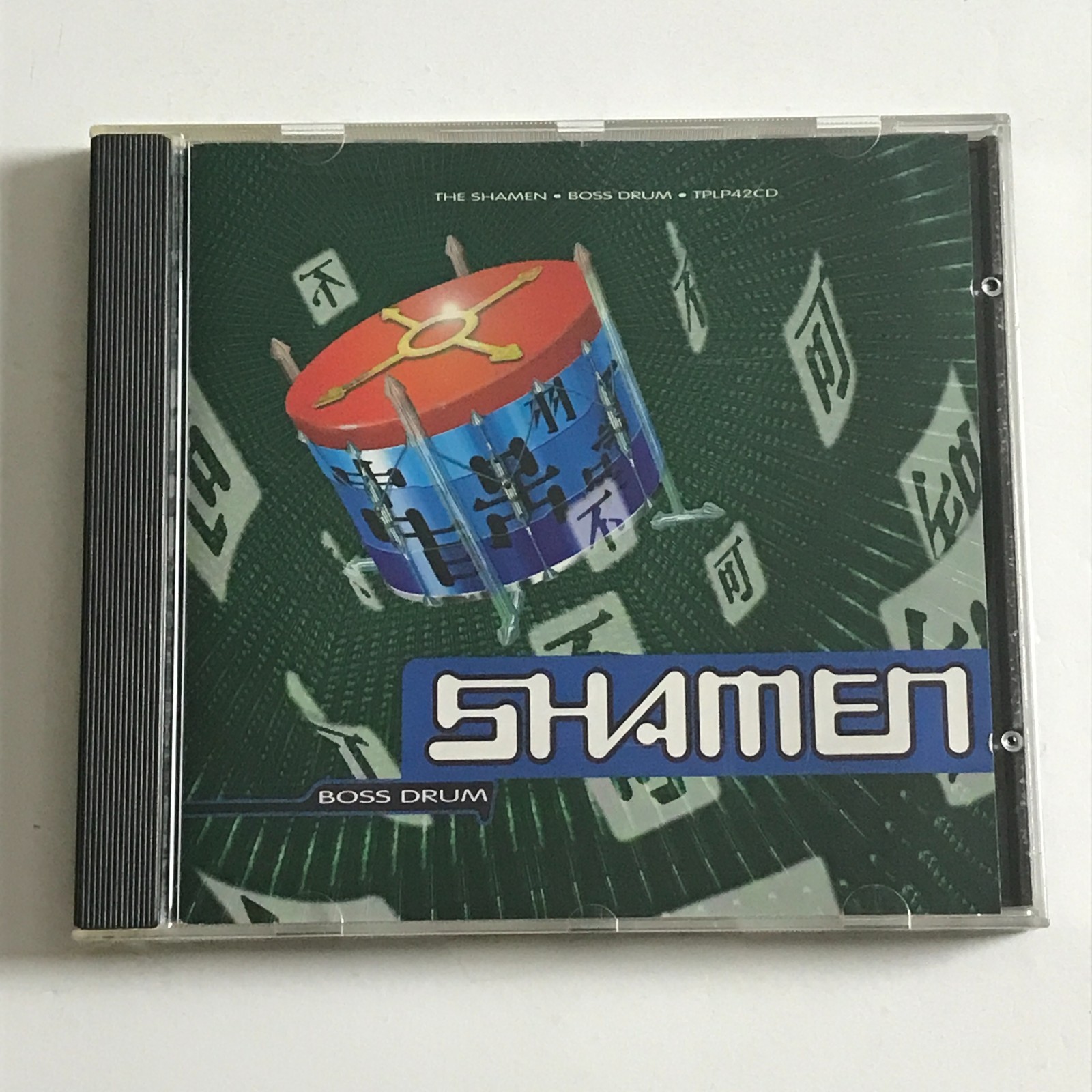 The Shamen - Boss Drum CD Album 1992 – TPLP42CD EX/EX