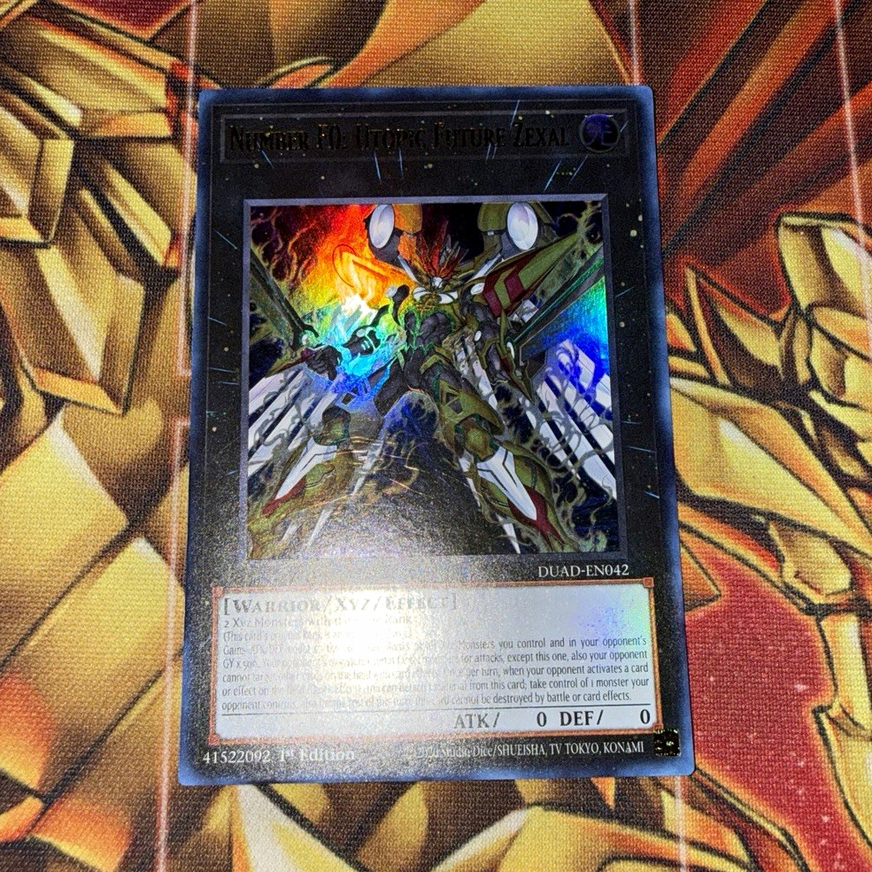 Yu-Gi-Oh! Numero F0: Utopic Future Zexal DUAD-EN042 1° Edizione Ultra Holo
