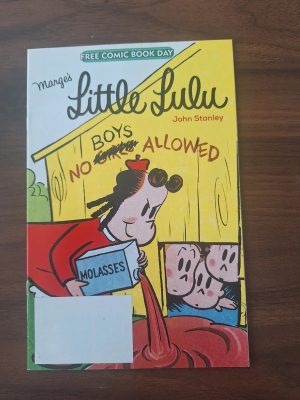 Drawn Comic Little Lulu No Boys Allowed FzcBD #1 (2020) USA