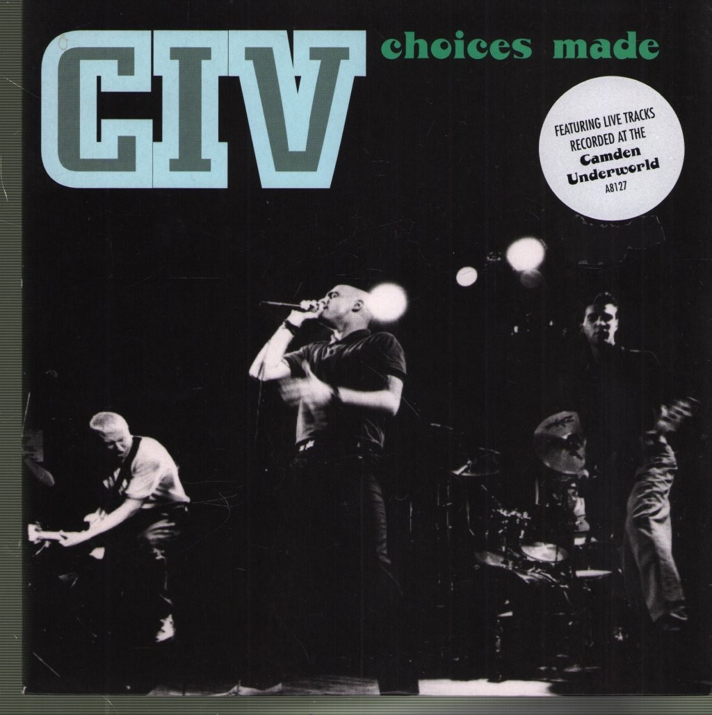 Civ Choices Made 7" Vinile UK Atlantic 1995 45 RPM EX VG+