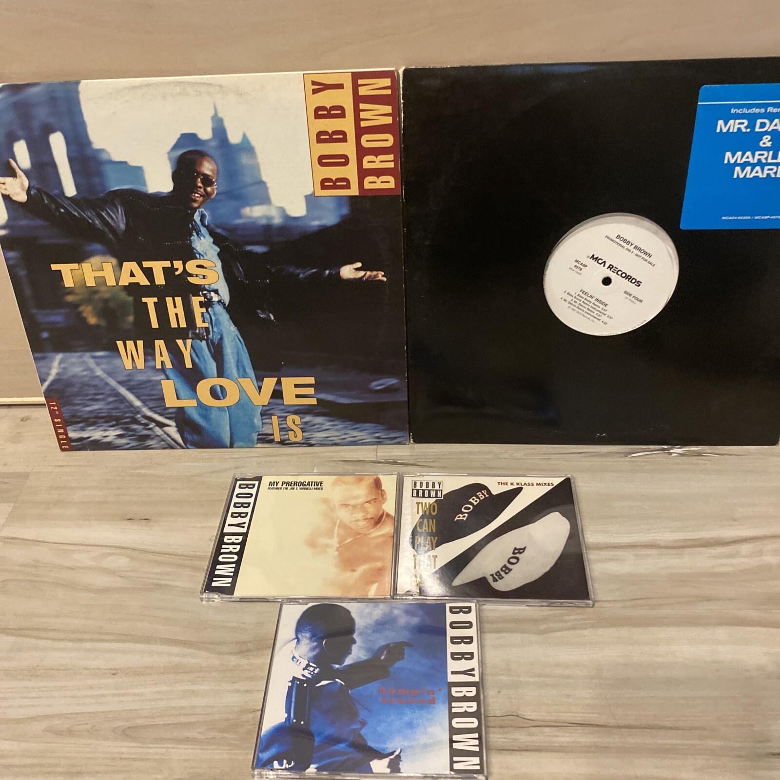 Booby Brown 3 IMPORT CD  2 Vinyl Lot Humpin’ Around My Prerogative Feelin’