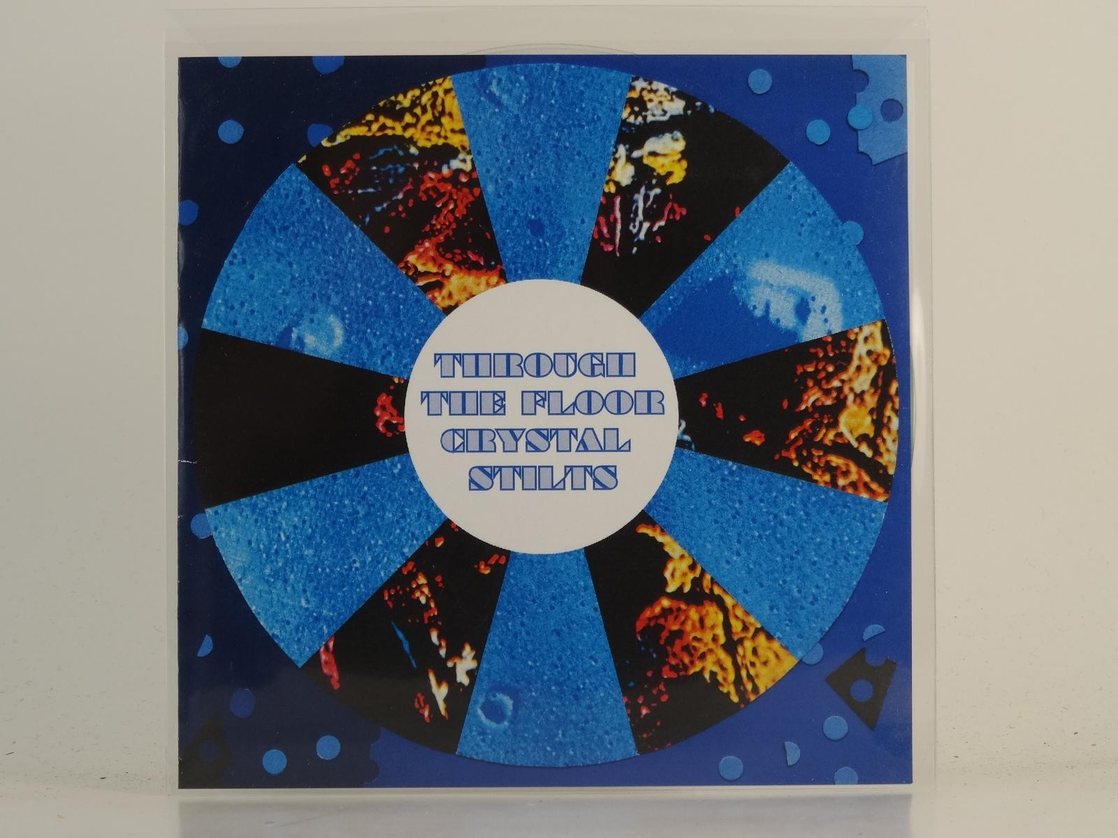 CRYSTAL STILTS THROUGH THE FLOOR (H1) 1 Track Promo CD Single plus Picture Sleev