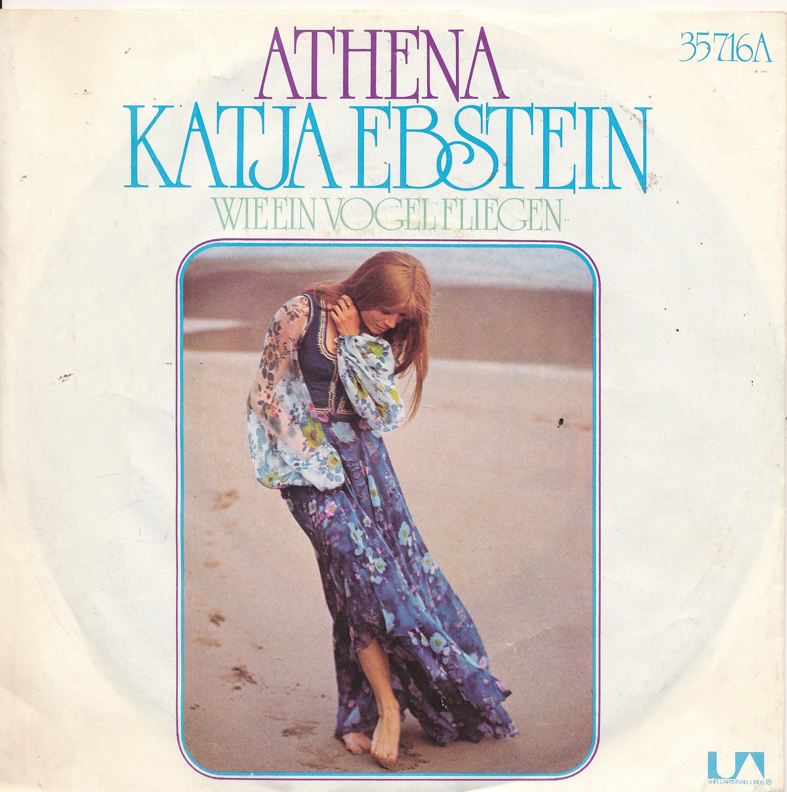 Athena - Katja Ebstein - Single 7" Vinyl 259/12