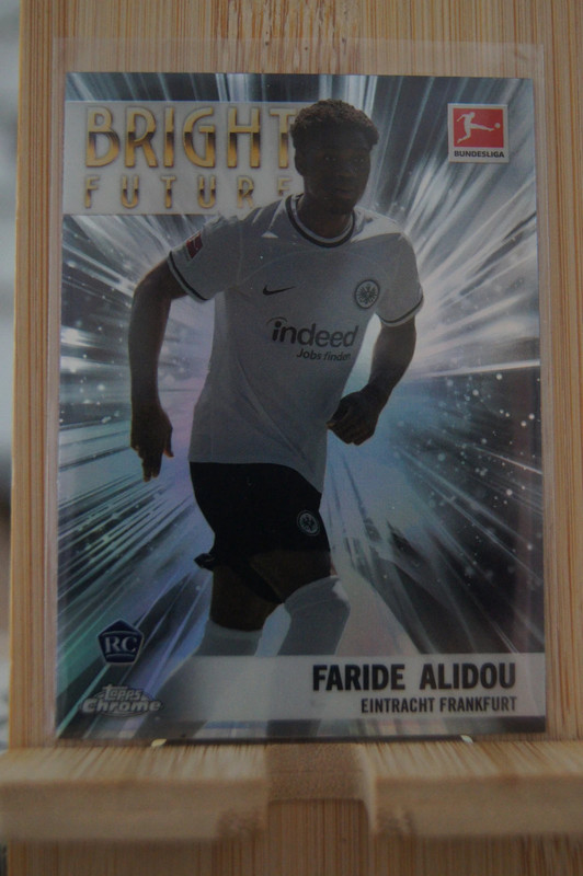 Faride Alidou #BF-FA [Rookie] 2022 Topps Chrome Bundesliga Bright Future