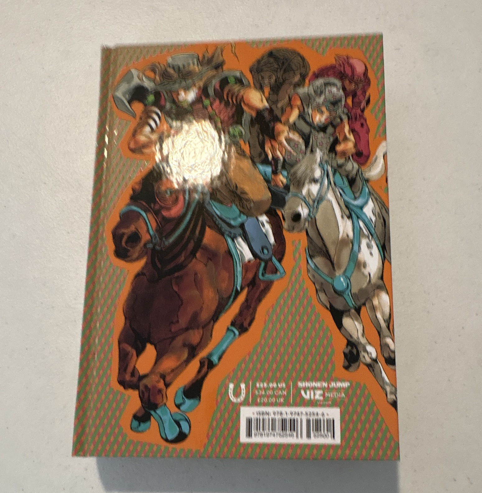 JoJo's Bizarre Adventure Part 7 Steel Ball Run #1 copertina morbida inglese Araki