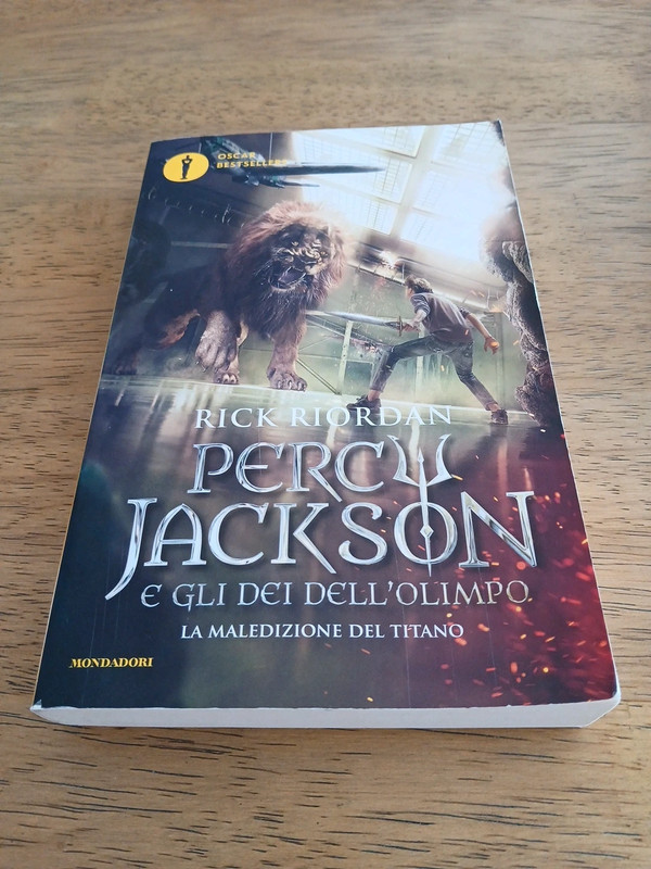 Rick Riordan - Percy Jackson e gli dei dell'olimpo #3 - La maledizione del titano