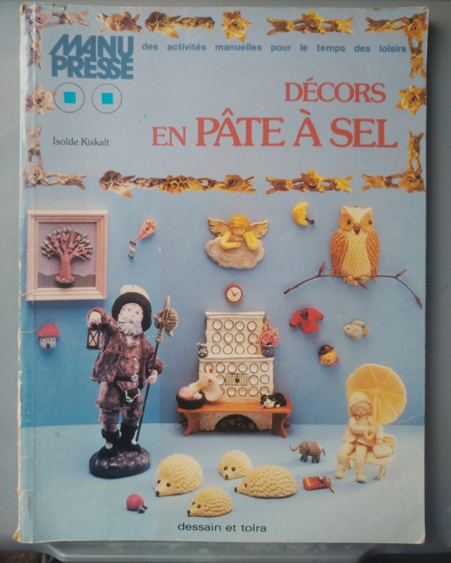 Décor en pâte à sel