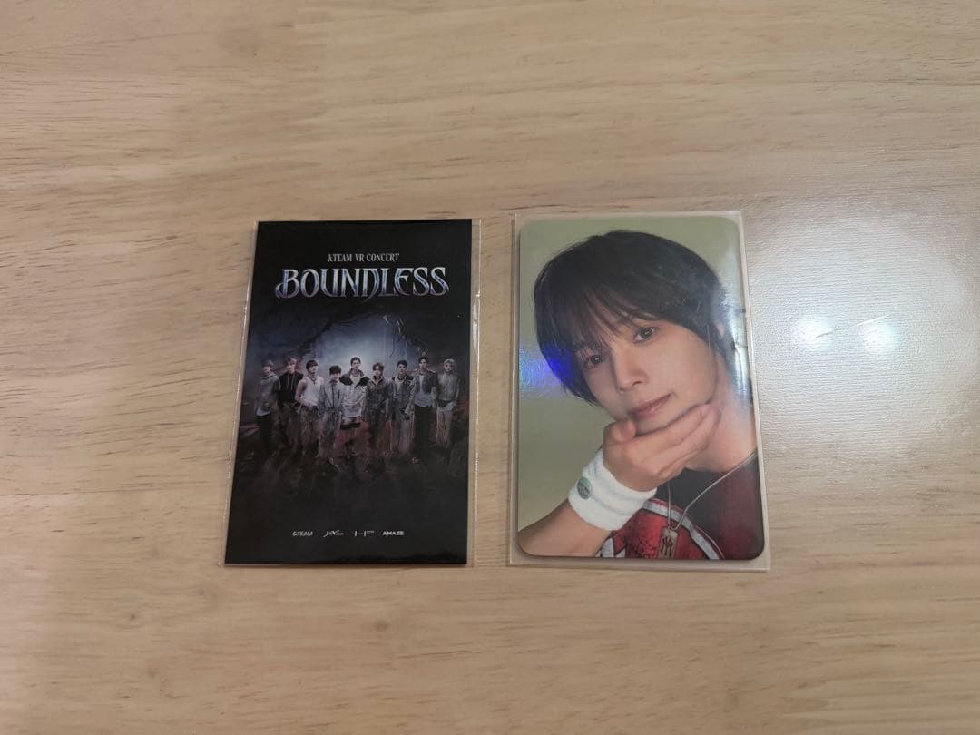 &TEAM VR CONCERT BOUNDLESS Speciale Trading Card K