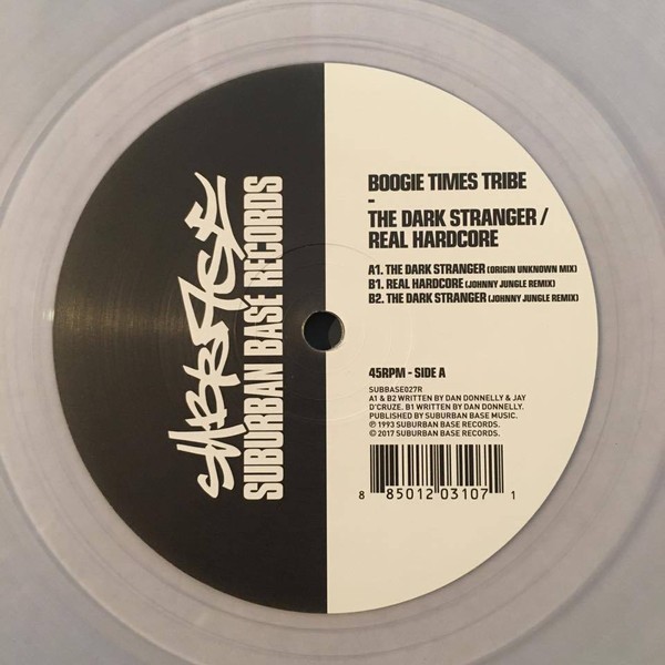 Boogie Times Tribe - The Dark Stranger / Real Hardcore (12", RSD, RE, RM, Cle) (