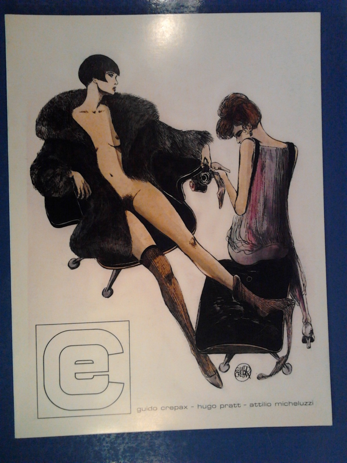 EUROPEAN CARTOONIST #1 1984 MARTIN MYSTERE MICHELUZZI CREPAX PRATT VALENTINA