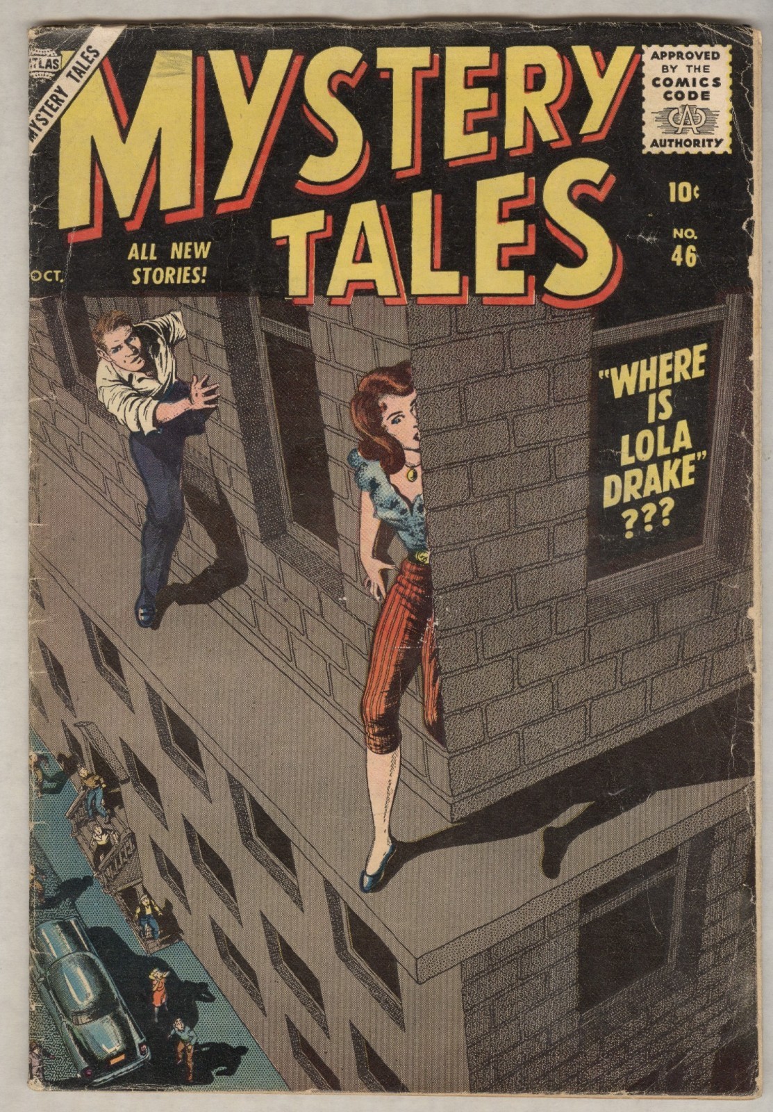 Mystery Tales #46 Oct 1956 VG Bill Everett cover, Al Williamson, Don Heck art
