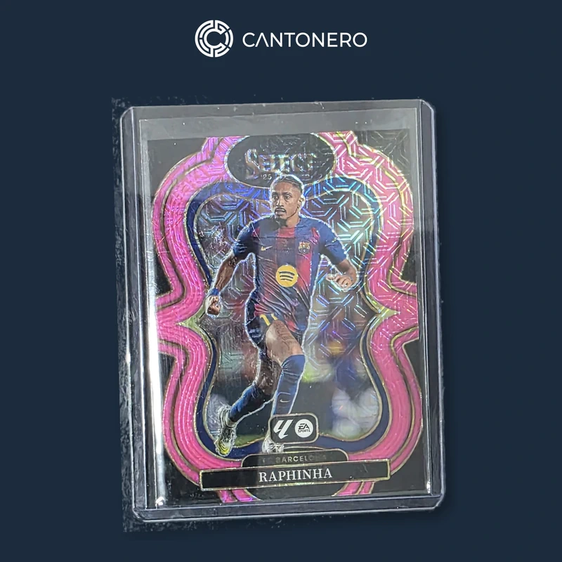 Raphinha 35/99 Panini Select Mezzanine Pink Barcelona