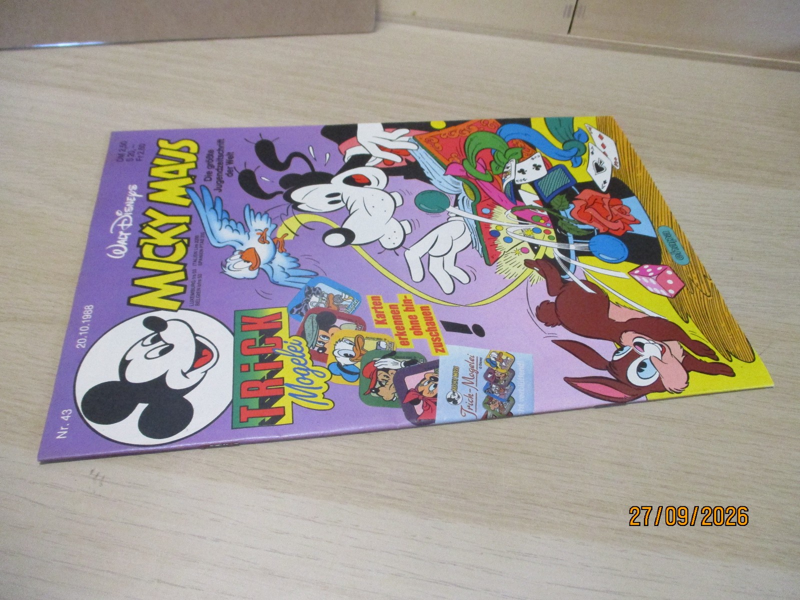 Topolino 43 / 1988 con supplemento