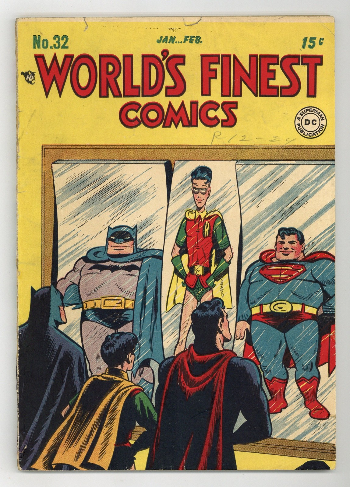 World's Finest Comics #32 VG 4.0 RESTORED 1948