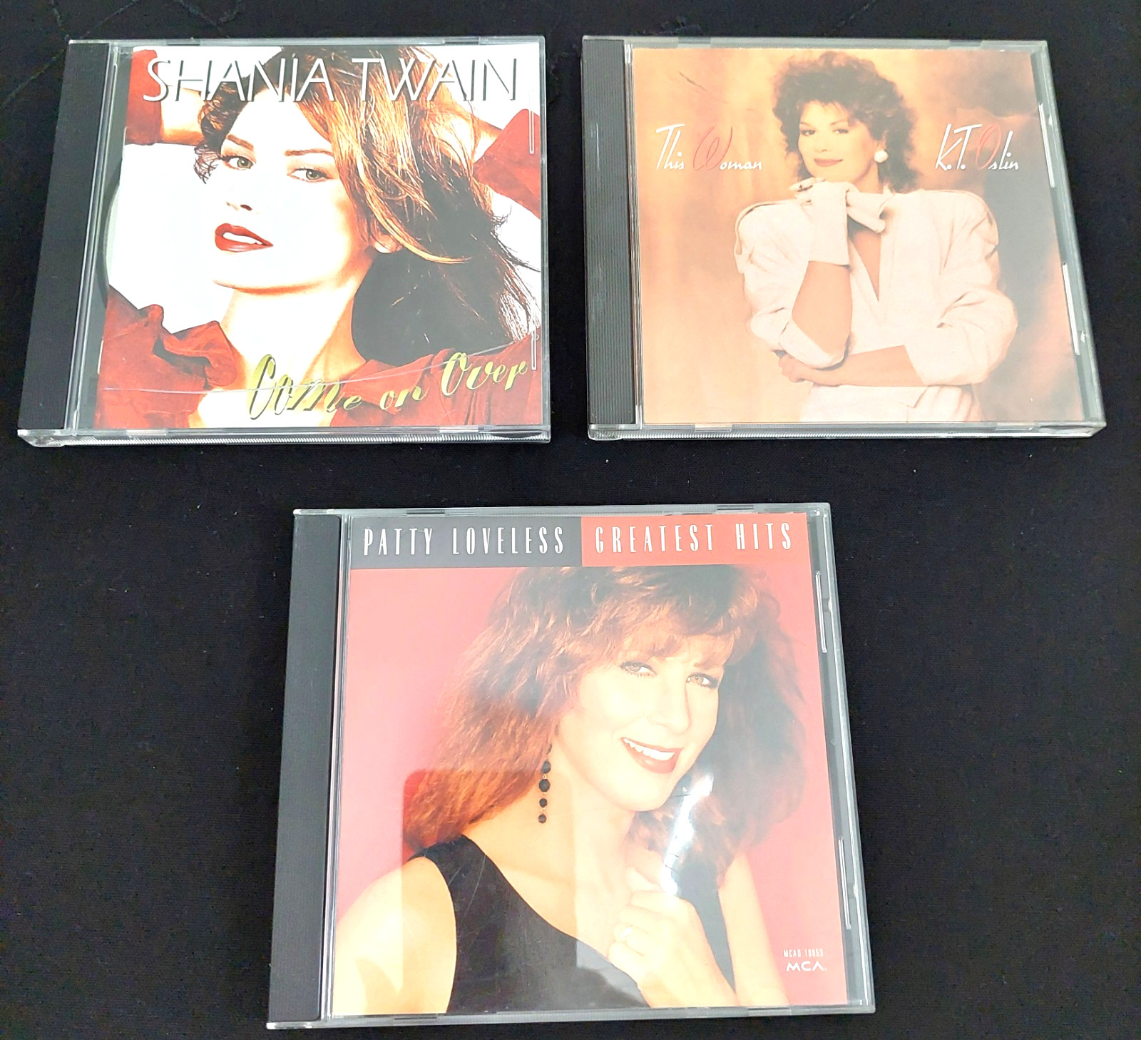 3 pcs -"Ladies of Country" CD's (Loveless/Oslin/Twain) 1993/1988/1997