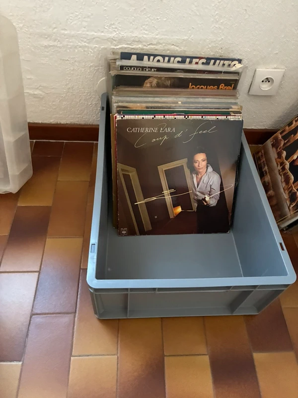 Lot de Vinyles Réservé