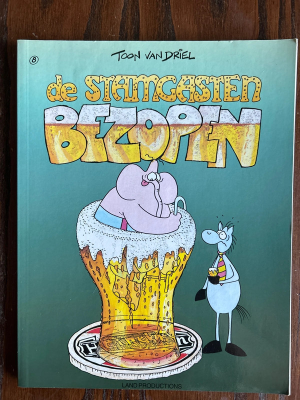 Stripboek De Stamgasten
