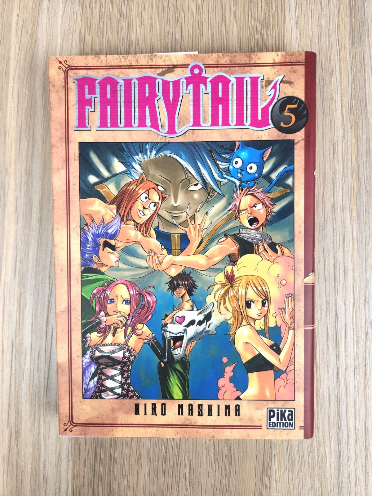Manga Fairy Tail – Tome 5 par Hiro Mashima